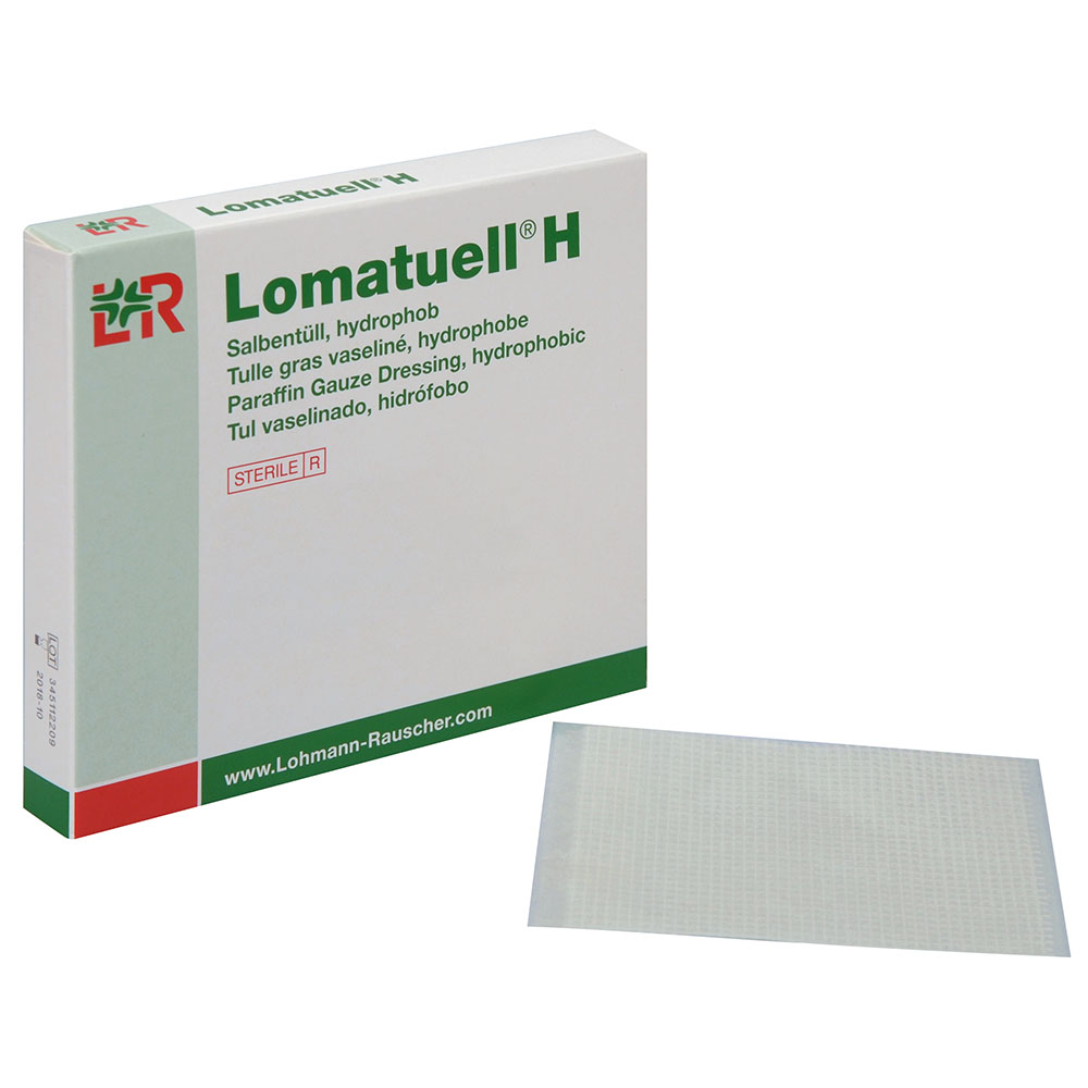 Lomatuell® H, Salbentüll, hydrophob