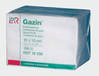 Gazin® Mullkompressen unsteril, 12-fach