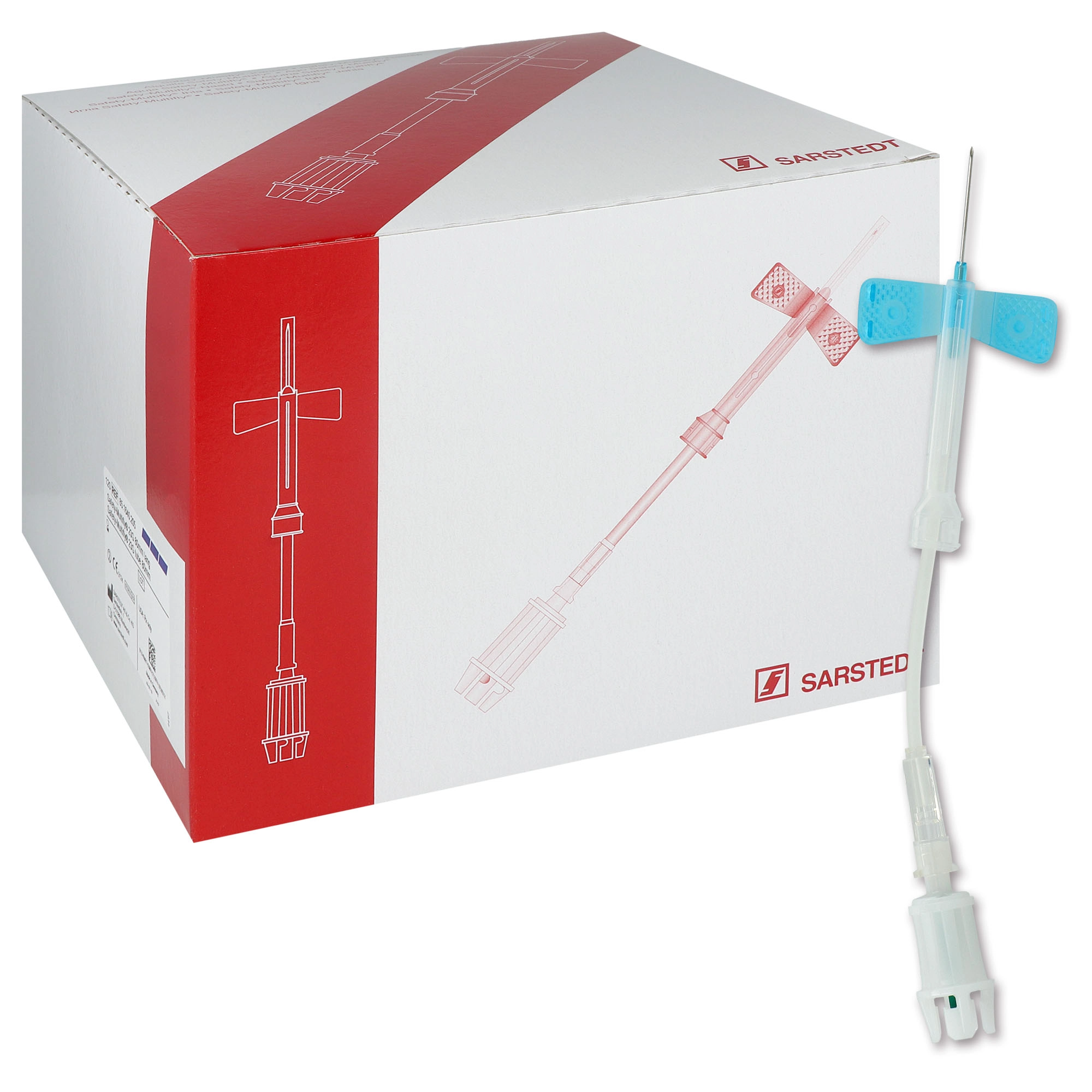 Sartstedt Multifly-Kanüle,  mit Adapter