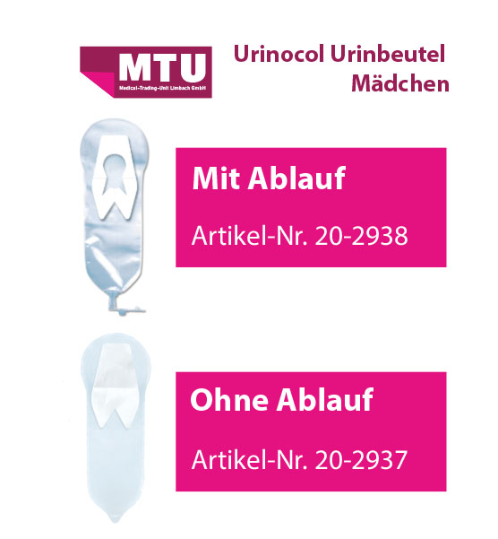 Urinocol Urinbeutel Mädchen