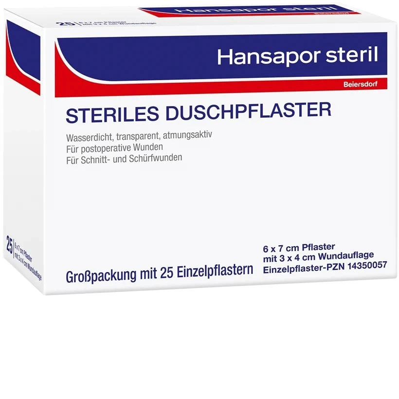 Hansapor steril Duschpflaster