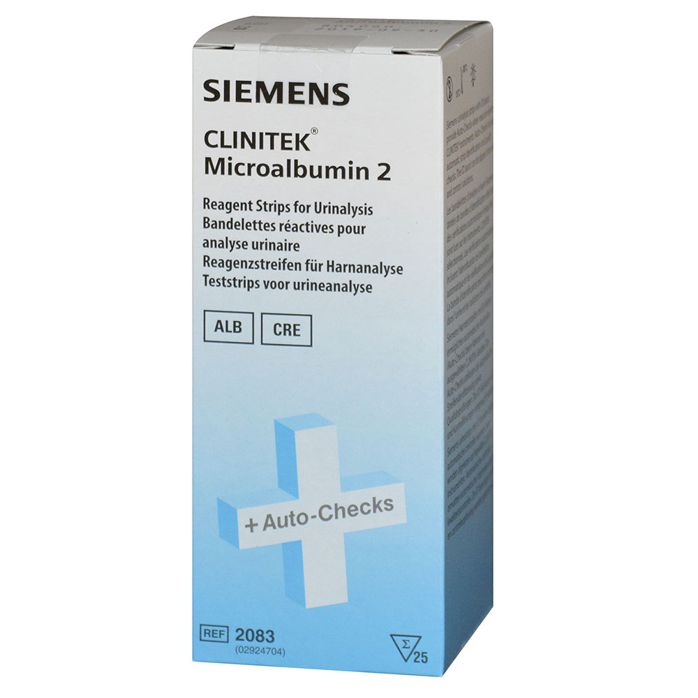 Urinteststreifen Clinitek® Microalbumin 2