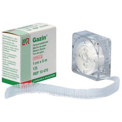 L&R Gazin® Tamponadebinde gerollt, steril