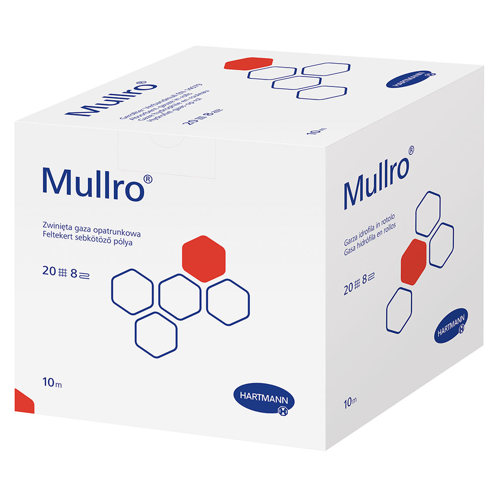 Mullro® Verbandmull gerollt, 8-fach