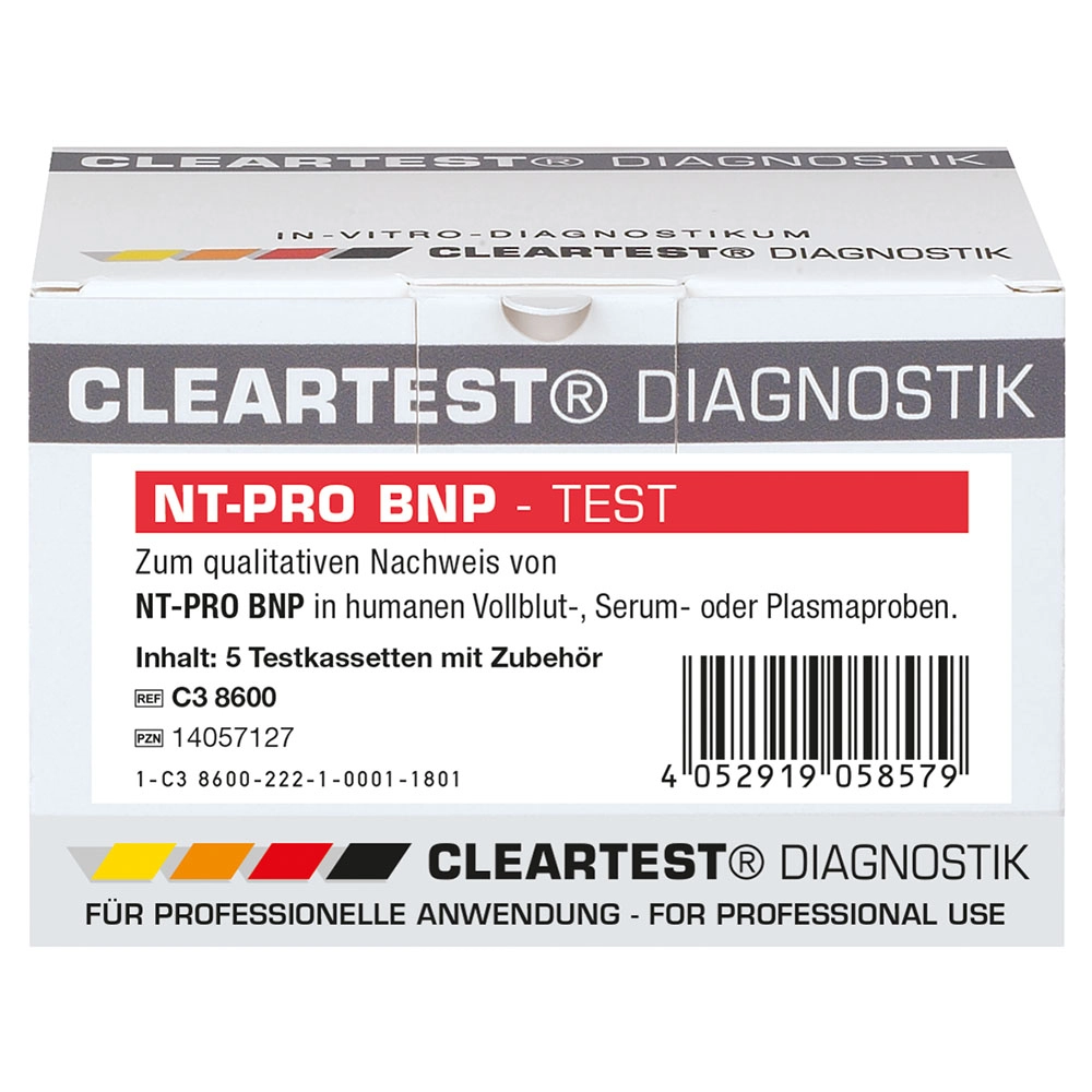 NT-proBNP Herzinsuffizienzmarker Cleartest®