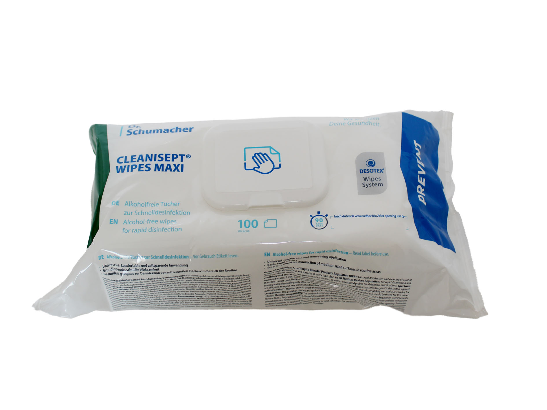 Dr. Schumacher Cleanisept Wipes Maxi Flowpack