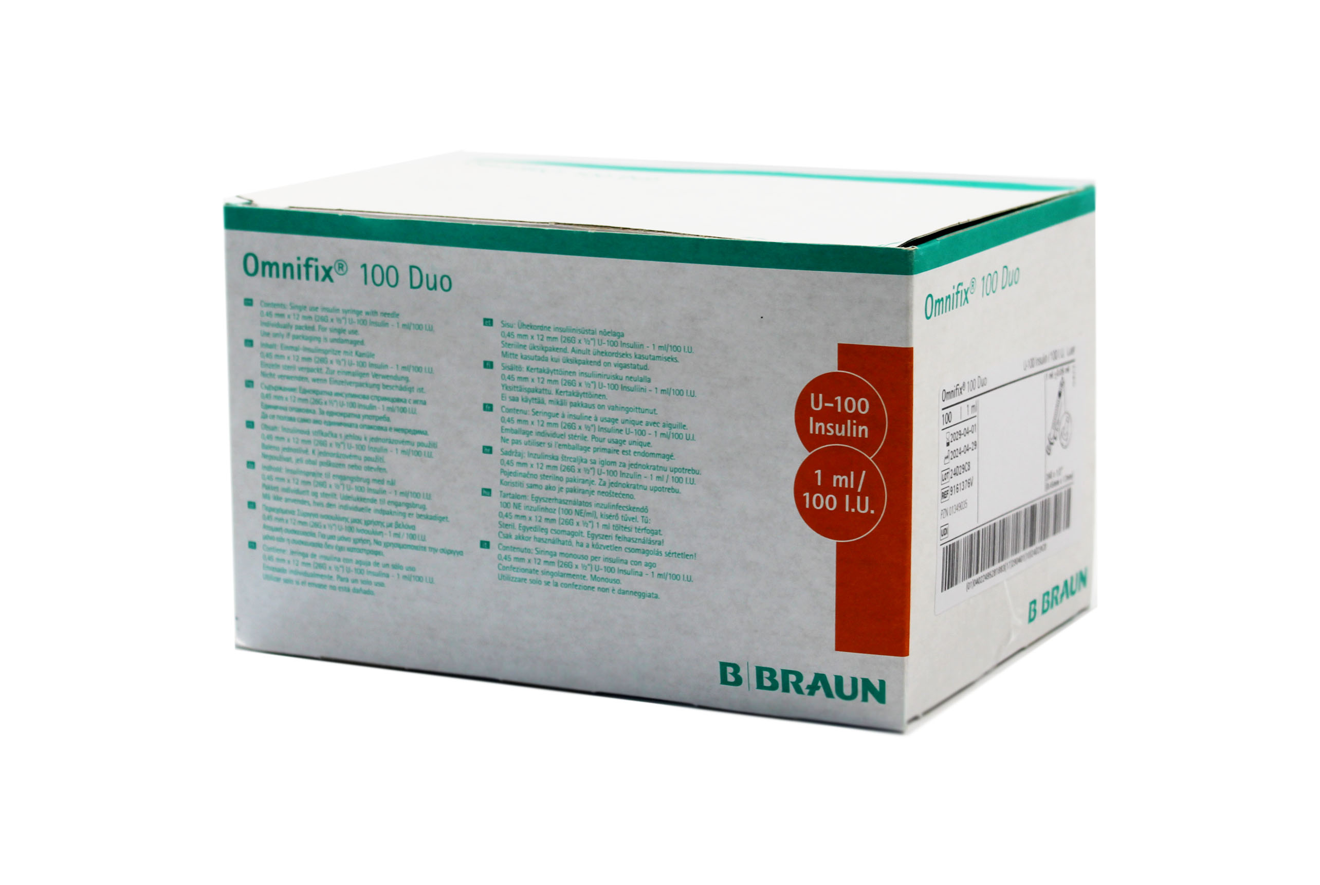 B|Braun Omnifix 100 Duo